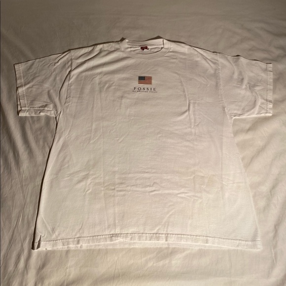 Vintage Fossil The American Classic 100% T Shirt - Picture 1 of 4